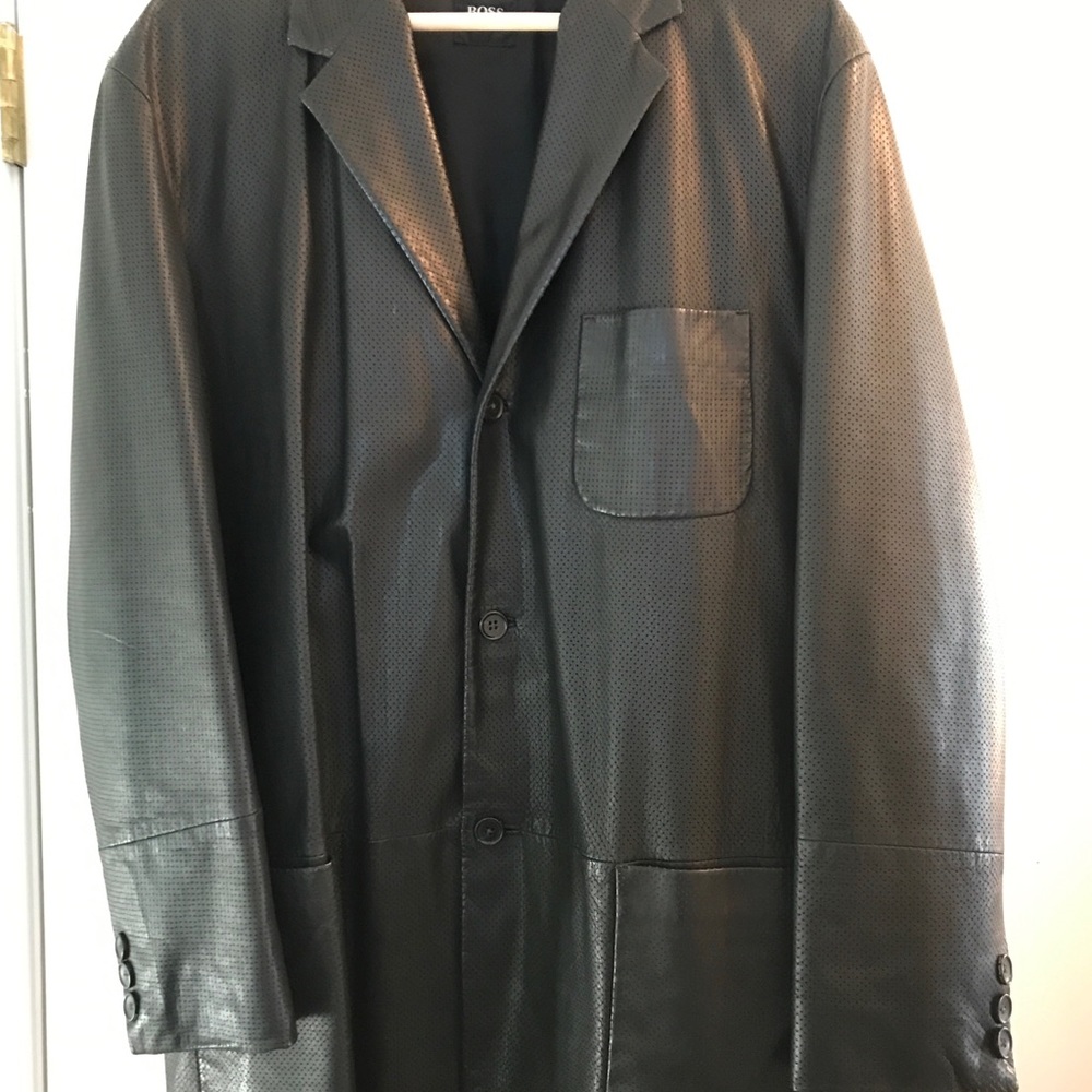 Men’s Leather Hugo Boss